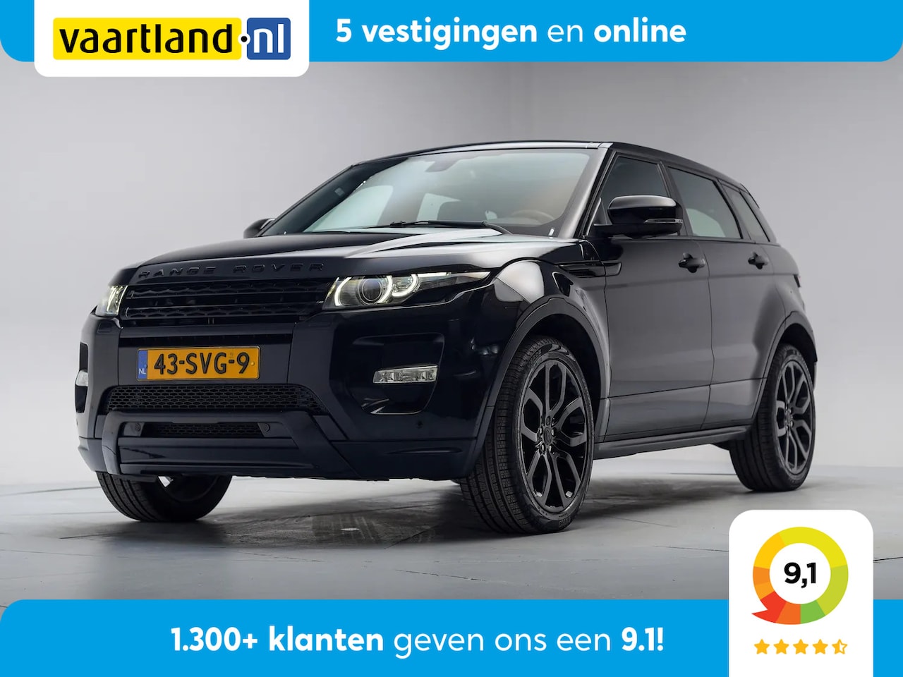 Land Rover Range Rover Evoque - 2.2 SD4 4WD Prestige Aut. [ Panorama Leder Meridian ] - AutoWereld.nl