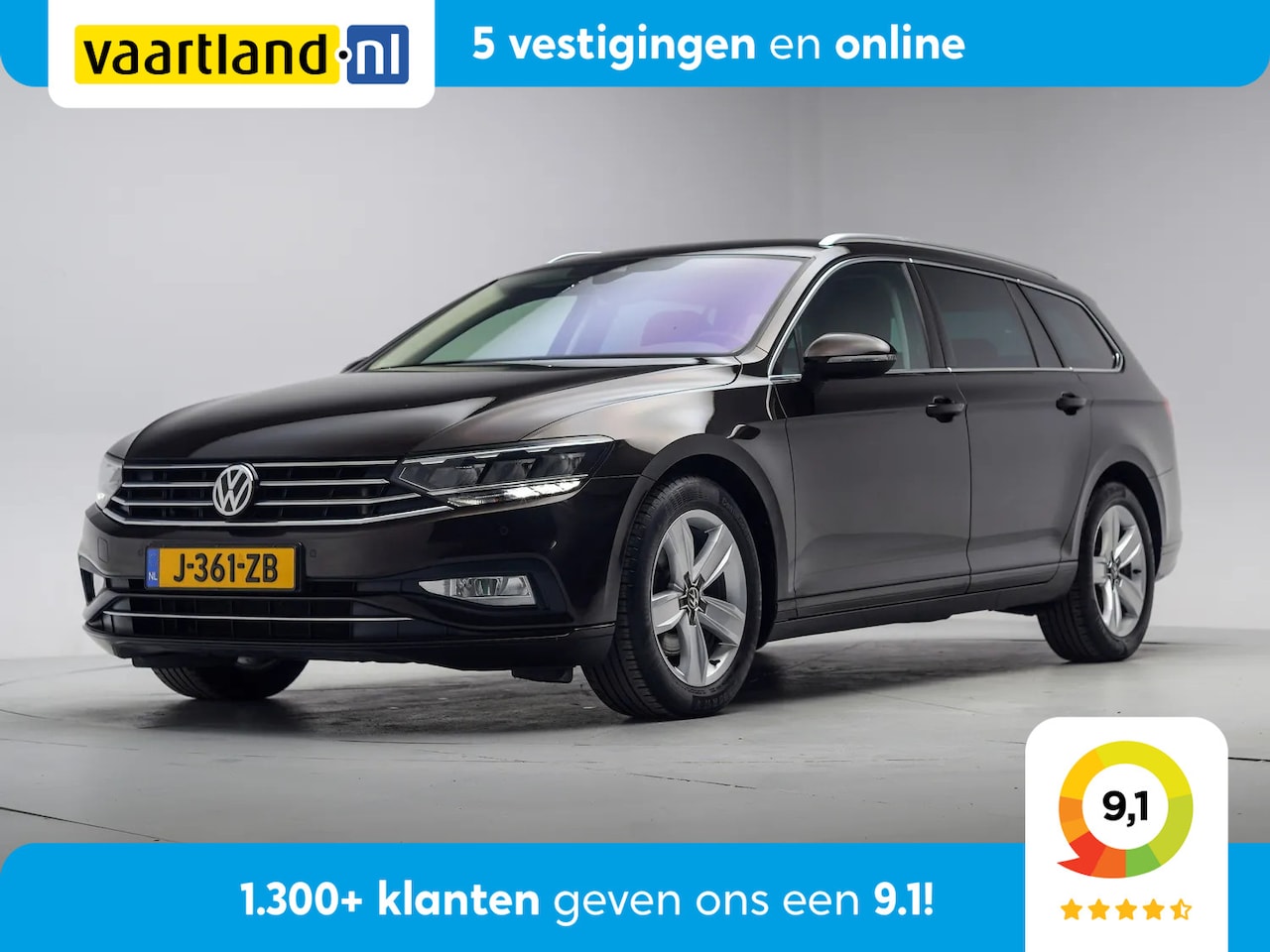 Volkswagen Passat Variant - 1.5 TSI Comfort Business Aut. [ Navi Camera Stoelverwarming LED ] - AutoWereld.nl