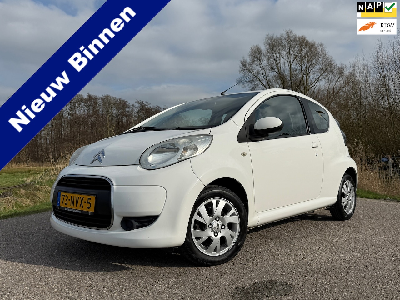 Citroën C1 - 1.0-12V Ambiance Airco 2e Eigenaar 14" Velgen Elektrisch pakket AUX/12V Nieuwe APK! - AutoWereld.nl
