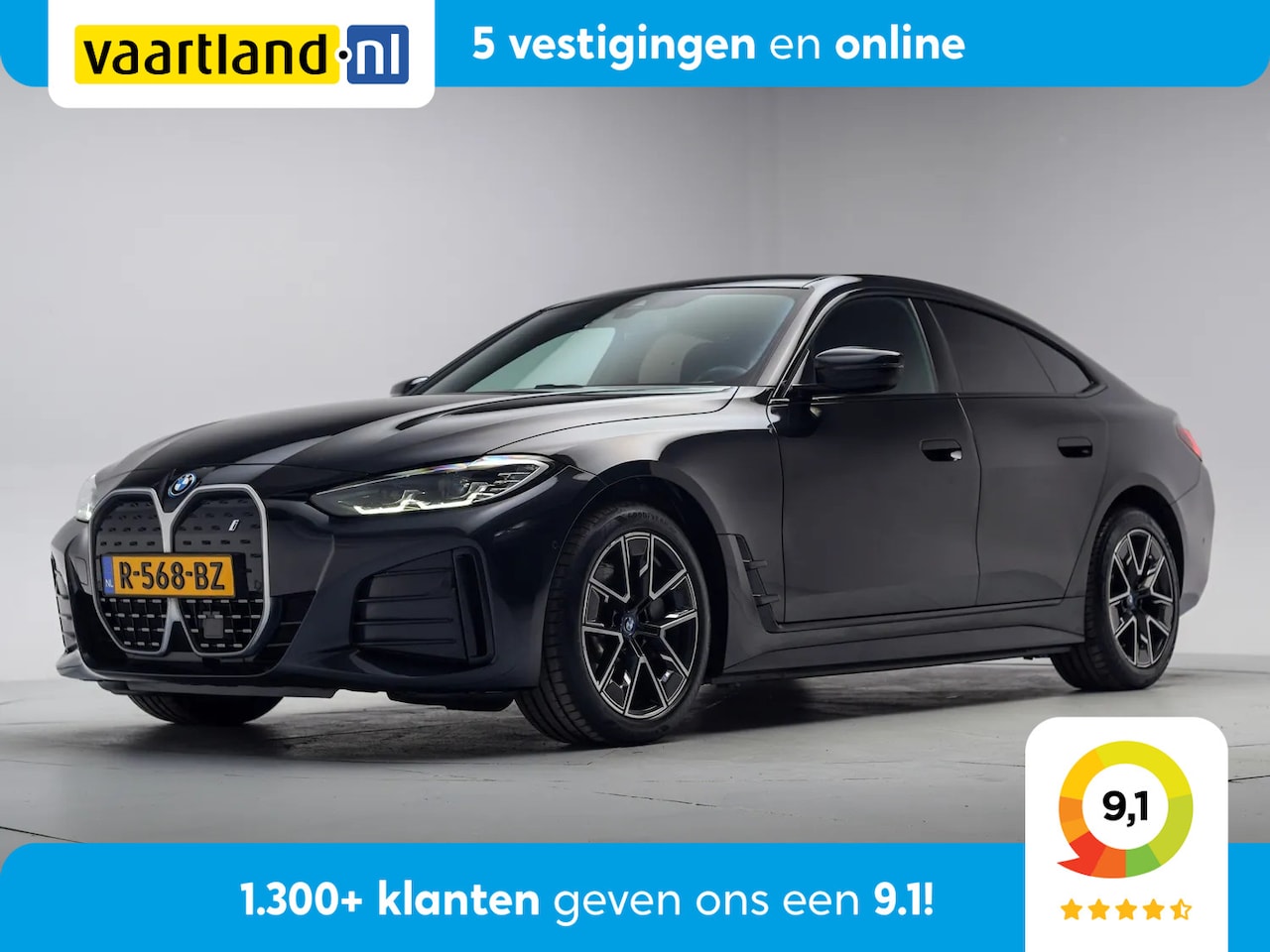 BMW i4 - eDrive40 M-Sport 84 kWh 3-Fase [ Adapt.cruise HiFi-Audio Sfeerverlichting ] - AutoWereld.nl