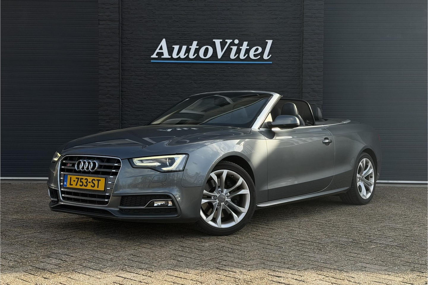 Audi A5 Cabriolet - 3.0 TFSI S5 quattro | B&O | Memory | Keyless | Sportleder | Trekhaak - AutoWereld.nl