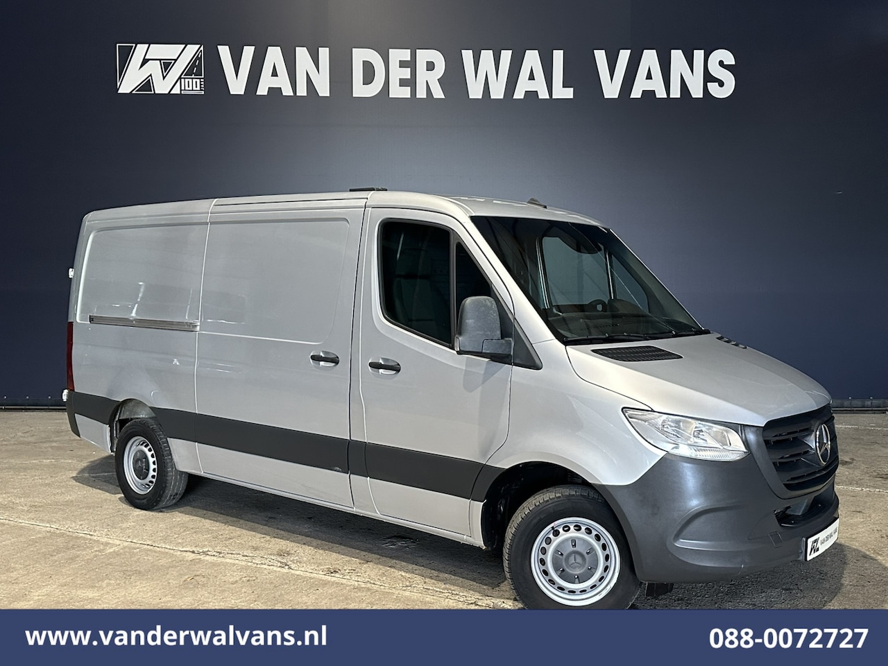 Mercedes-Benz Sprinter - 315 CDI 150pk L2H1 Euro6 Airco | Camera | Apple Carplay | Chauffeursstoel | Trekhaak Andro - AutoWereld.nl