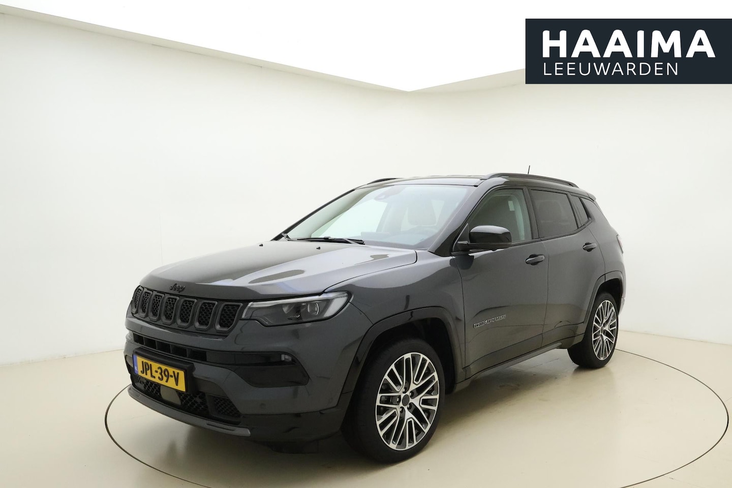 Jeep Compass - 1.5T 130pk Automaat e-Hybrid S | Navigatie | Lederen bekleding | Adapt. Cruise control | C - AutoWereld.nl