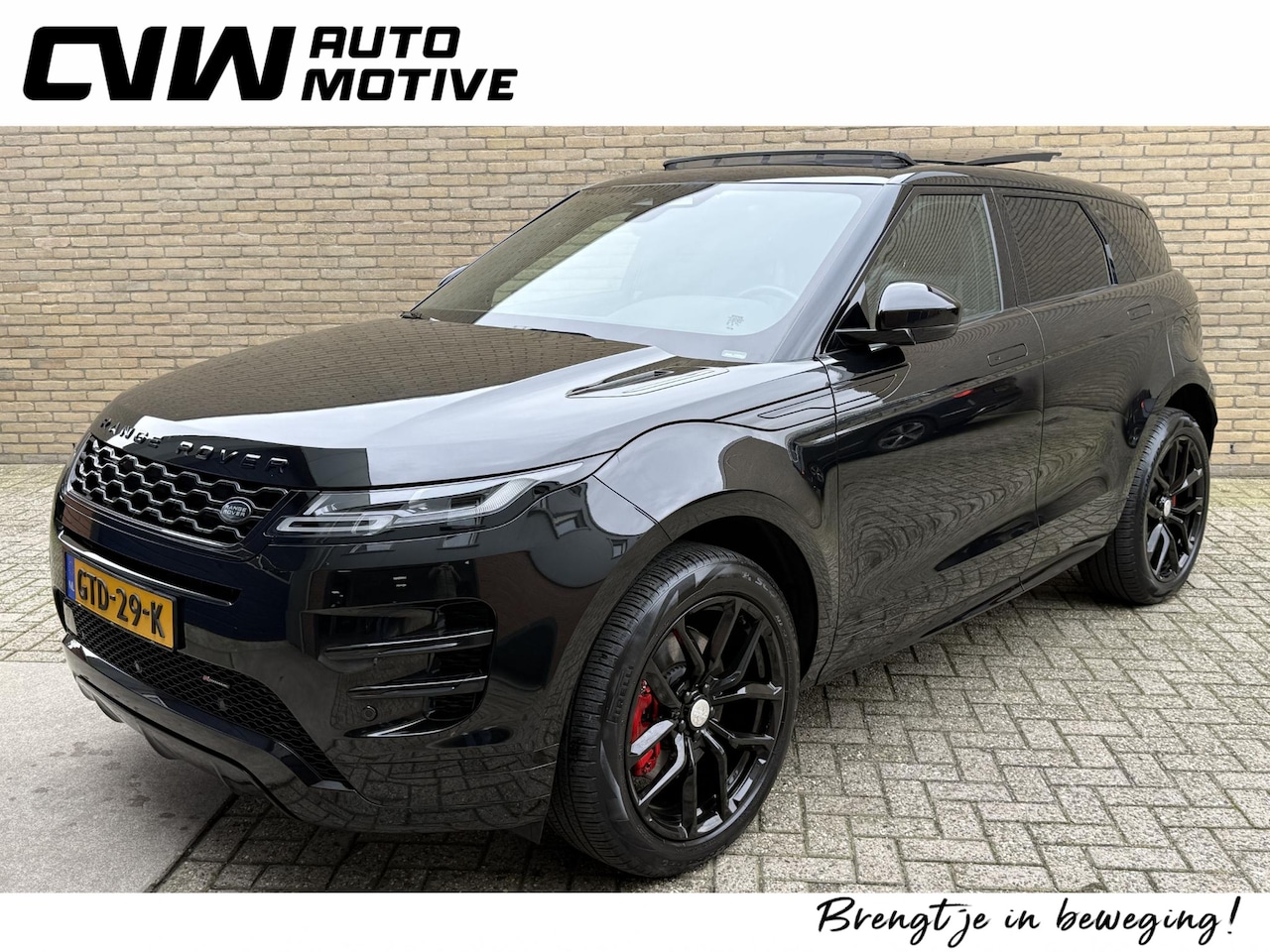 Land Rover Range Rover Evoque - 1.5 P300e AWD 37.000km! | Black | Panoramadak | Meridian Audio | Adaptieve cruise | Naviga - AutoWereld.nl