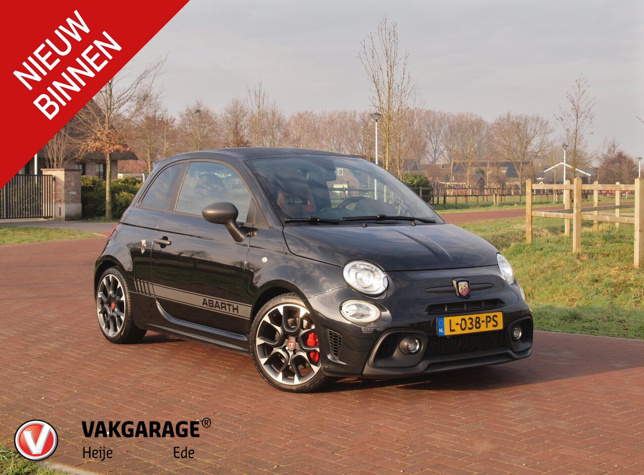 Fiat 500 Abarth - 1.4 T-Jet Competizione 180 PK | Abarth 595 Competizione | Milltek Uitlaat Systemen | Beats - AutoWereld.nl