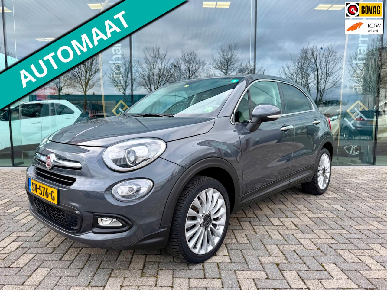 Fiat 500 X - 1.4 Turbo automaat MultiAir Lounge, Leder, Xenon, Navi - AutoWereld.nl