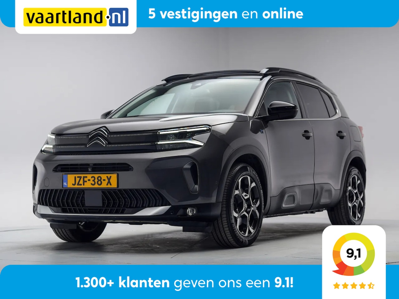 Citroën C5 Aircross - 1.6 Plug-in Hybride 225pk Shine Aut. [ Panoramadak 360°Cam Adapt.cruise ] - AutoWereld.nl