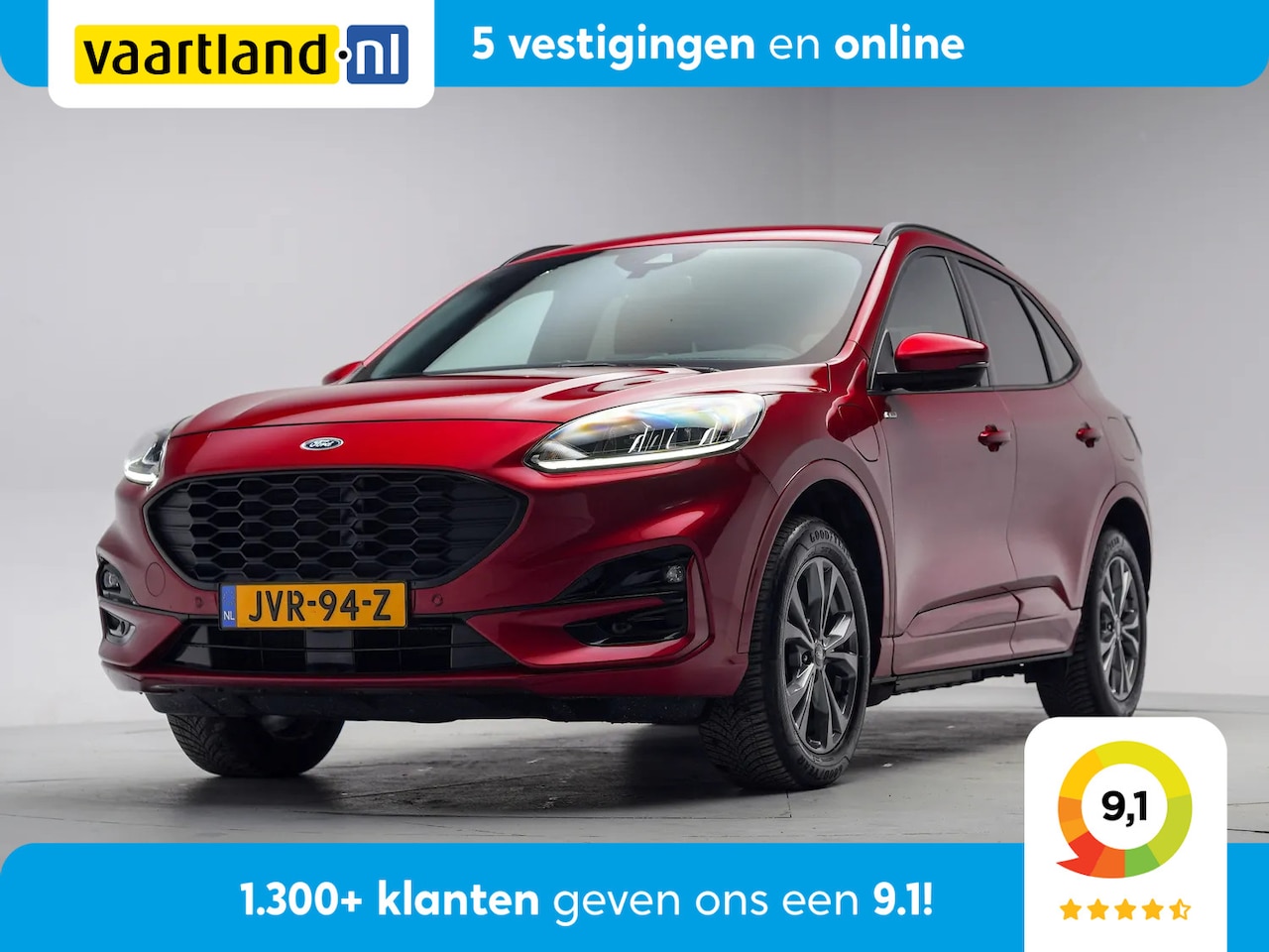 Ford Kuga - 2.5 PHEV ST-Line Aut. [ Navi Camera Stoelverwarming ] - AutoWereld.nl