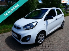 Kia Picanto - 1.0 CVVT 5-deurs Airco 2e eig. Trekhaak Hoge instap Zuinig