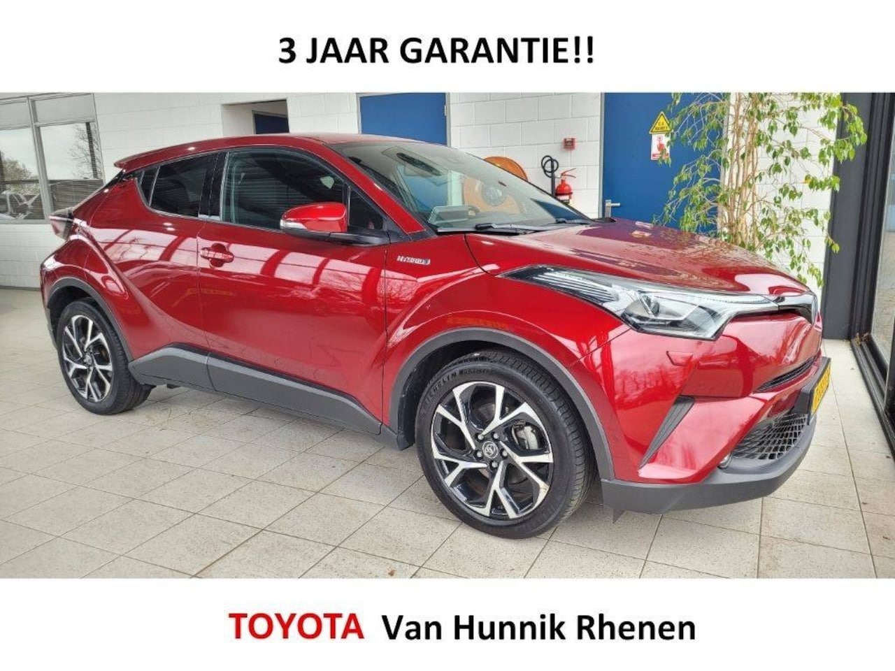 Toyota C-HR - 1.8 Style | Parkeersens V+A | Stoel en stuur verw | Dodehoek | T - AutoWereld.nl
