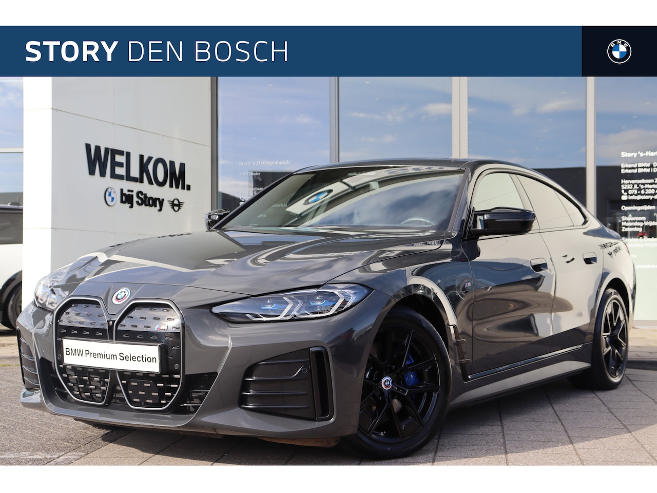 BMW i4 - M50 High Executive / M Adaptief Onderstel / Comfortstoelen / Comfort Access /  Laserlight - AutoWereld.nl