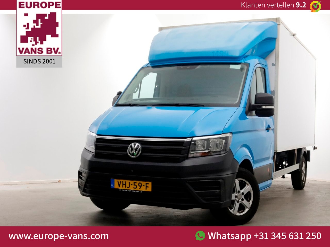 Volkswagen Crafter - 35 2.0 TDI E6 Bakwagen met achterdeuren 2-Persoons 10-2020 - AutoWereld.nl