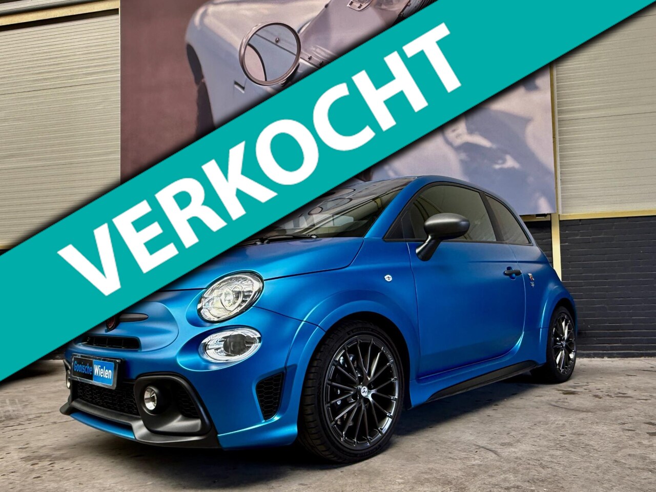 Abarth 500 - Abarth Competizione 180PK|Rally Blu|Performance body Kit| - AutoWereld.nl