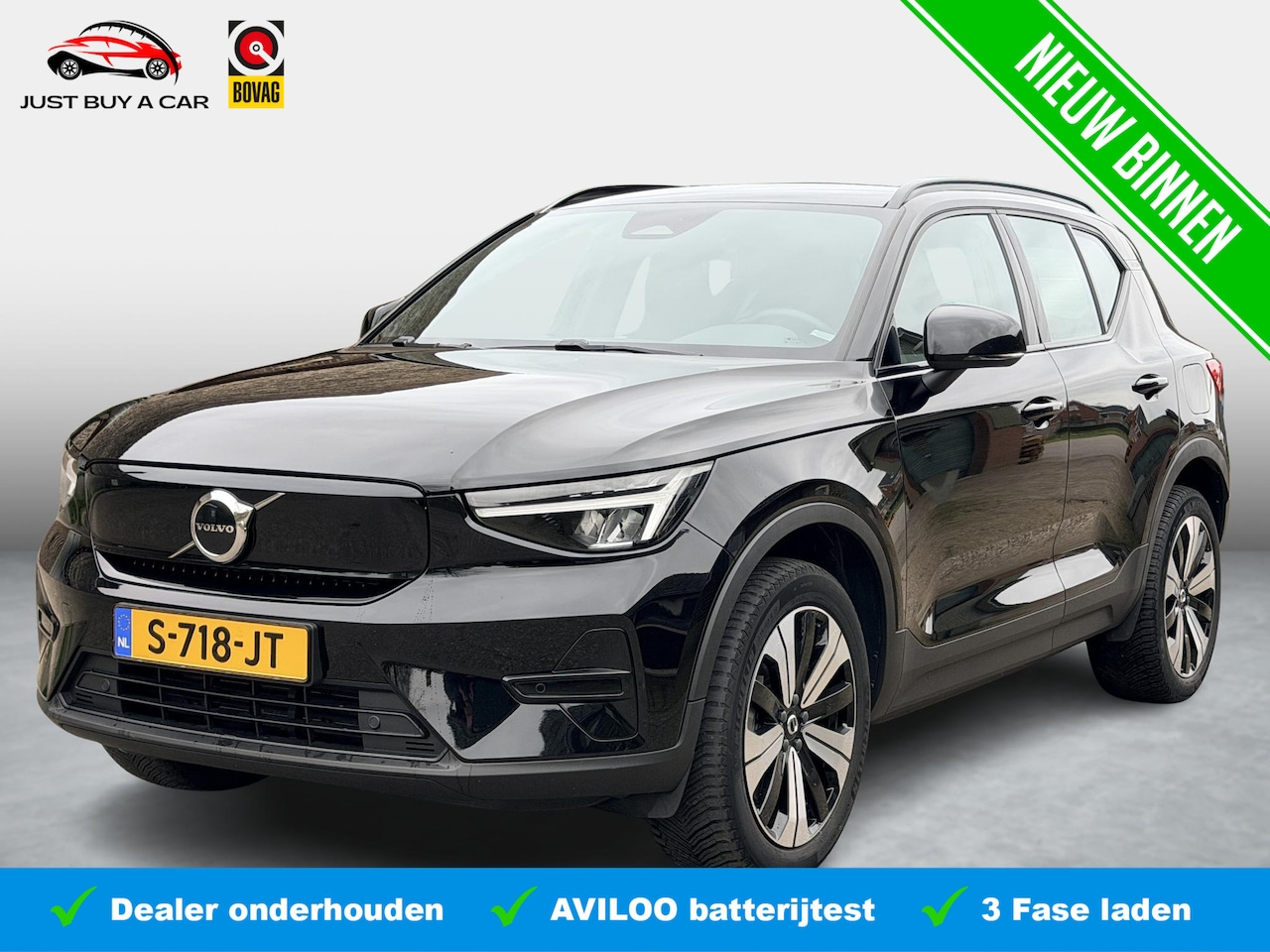 Volvo XC40 - Recharge Core SOH 95,9% / Elektrische Trekhaak / Stoelverwarming / Carplay / Camera / Warm - AutoWereld.nl