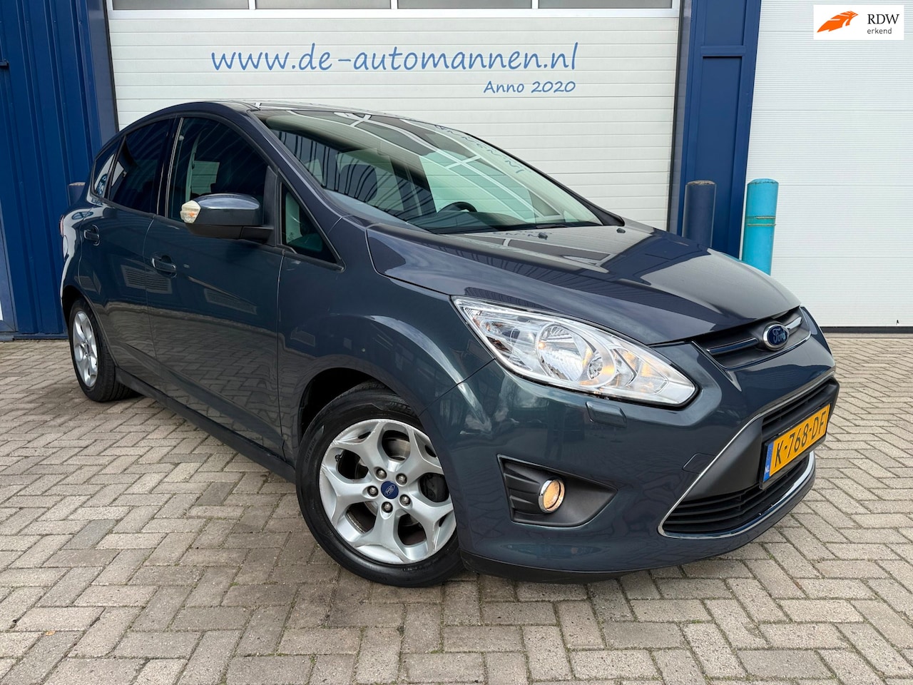 Ford C-Max - 1.0 Titanium 125 pk / AIRCO / NAVI / 88.993 km! / NWE D.RIEM en KOPPELING - AutoWereld.nl