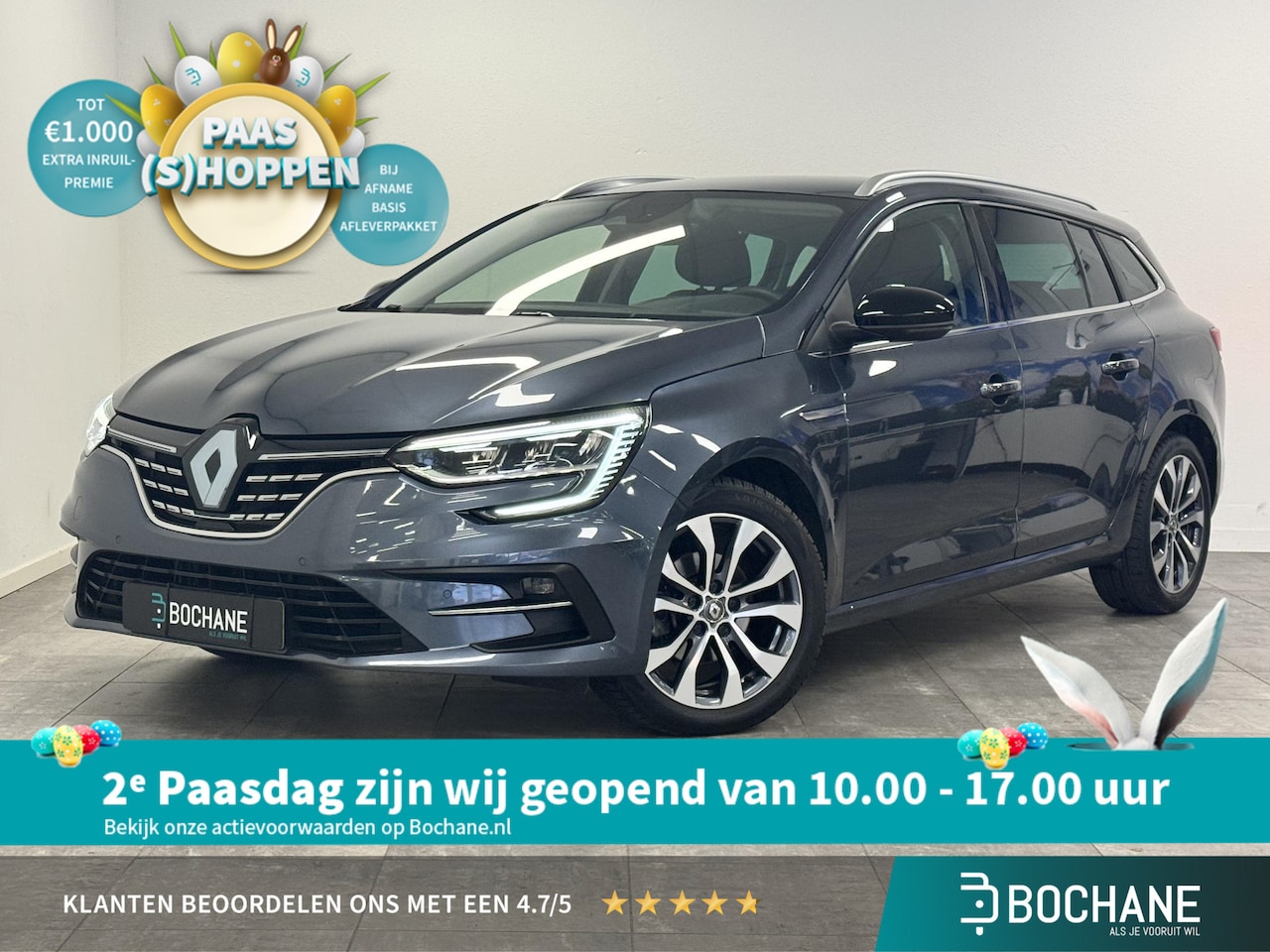 Renault Mégane Estate - 1.3 TCe 140 EDC Techno | Trekhaak 1700 kg geremd | All-season banden | Dodehoek Detectie | - AutoWereld.nl