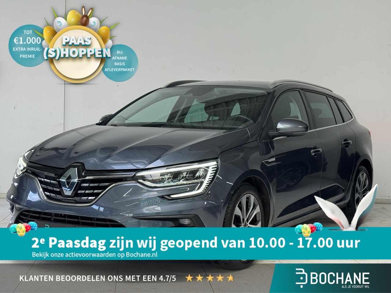 Renault Mégane Estate - 1.3 TCe 140 Techno | Navigatie | Achteruitrijcamera | Trekhaak | All-Season banden | - AutoWereld.nl