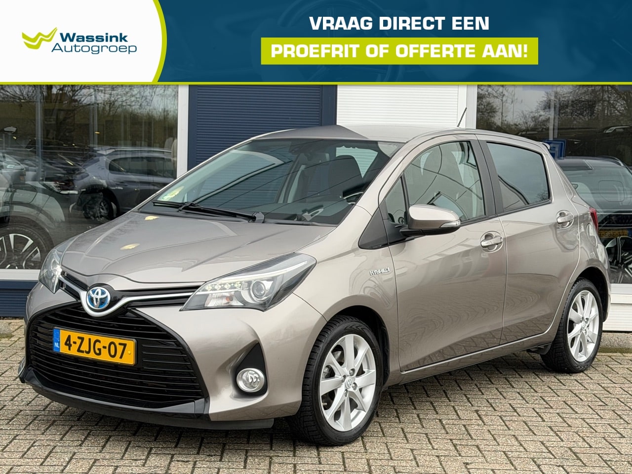 Toyota Yaris - 1.5 Full Hybrid 100pk 5D Automaat Dynamic | Camera | Cruise Control | Navigatie | - AutoWereld.nl
