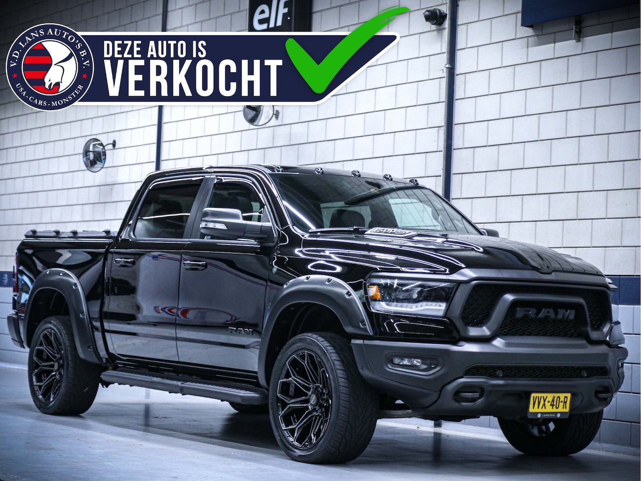 Dodge Ram Pick Up - Rebel Night Custom | Luchtvering | 1500 5.7L V8 Hemi | Crew Cab - AutoWereld.nl