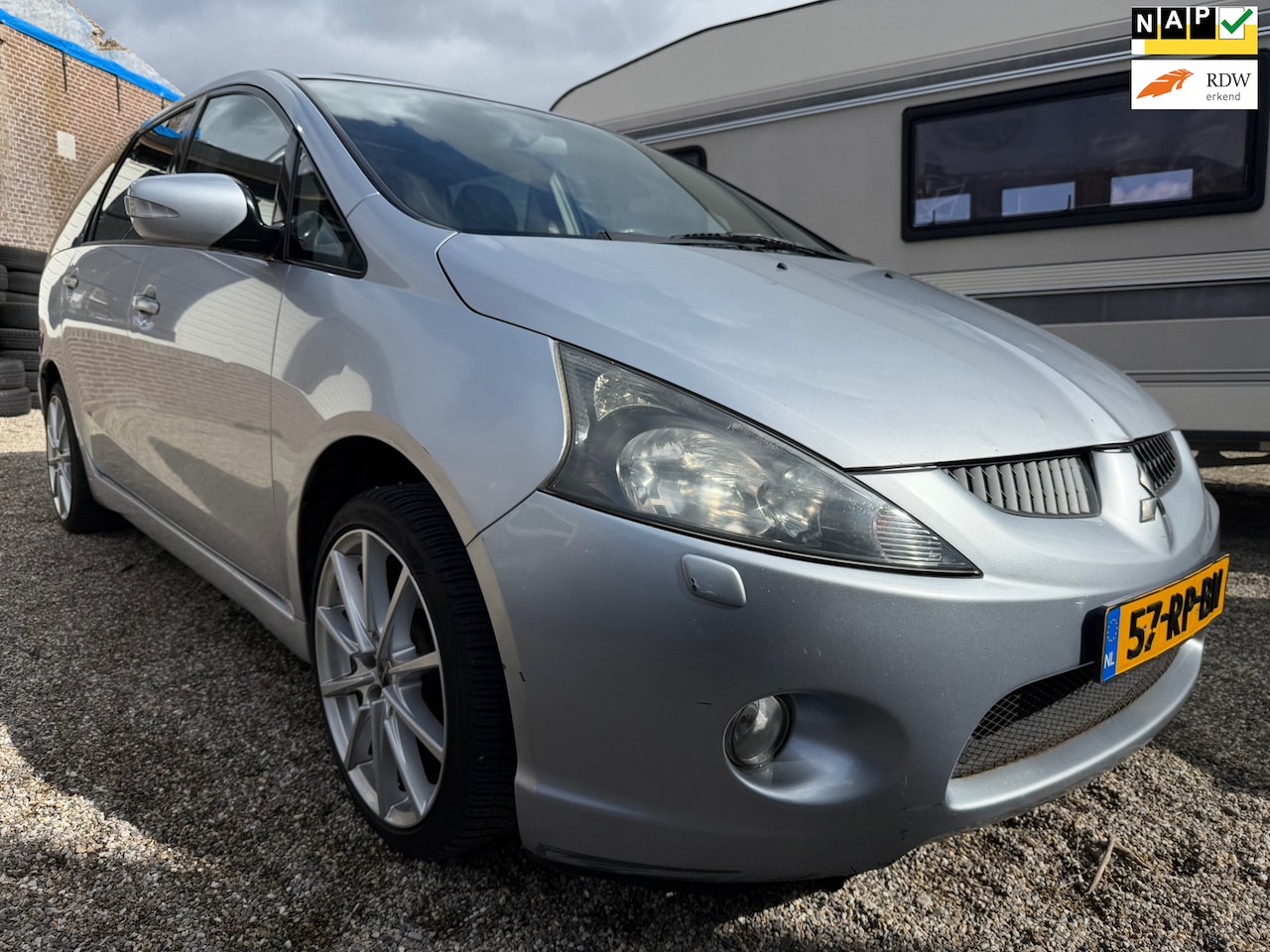 Mitsubishi Grandis - 2.4-16V Intense Paris Pack 6p. Automaat Pano Leer Nette Auto - AutoWereld.nl