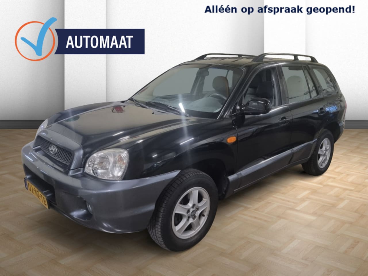 Hyundai Santa Fe - 2.7i V6 4WD 2.7i AUTOMAAT Apple Carplay trekhaak 2300 geremd cruise climate - AutoWereld.nl