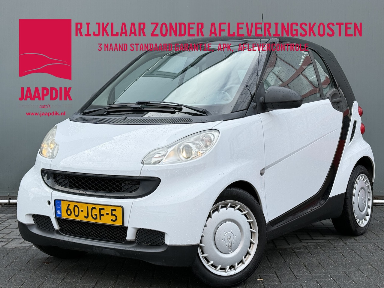 Smart Fortwo coupé - BWJ 2009 1.0 mhd 71 PK Pure AUTOMAAT | PANODAK | LEDER | RADIO | BLUETOOTH | - AutoWereld.nl
