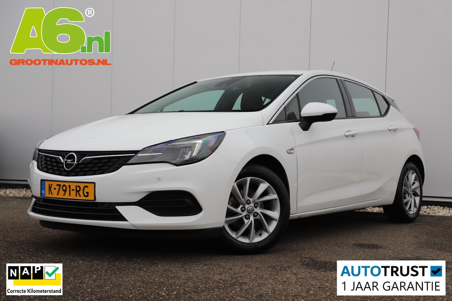Opel Astra - 1.2 Business Elegance Navigatie Achteruitrijcamera Carplay Android 16 inch LMV Clima Cruis - AutoWereld.nl