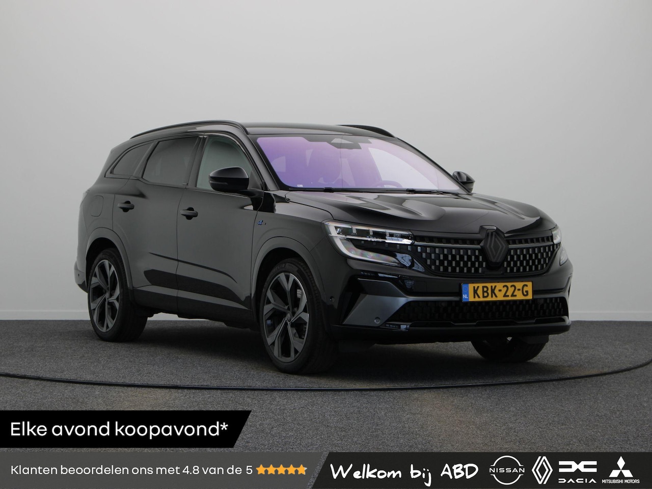 Renault Espace - E-Tech full hybrid 200 esprit Alpine 7p. | Achteruitrijcamera | Clima | Keyless | Getint g - AutoWereld.nl