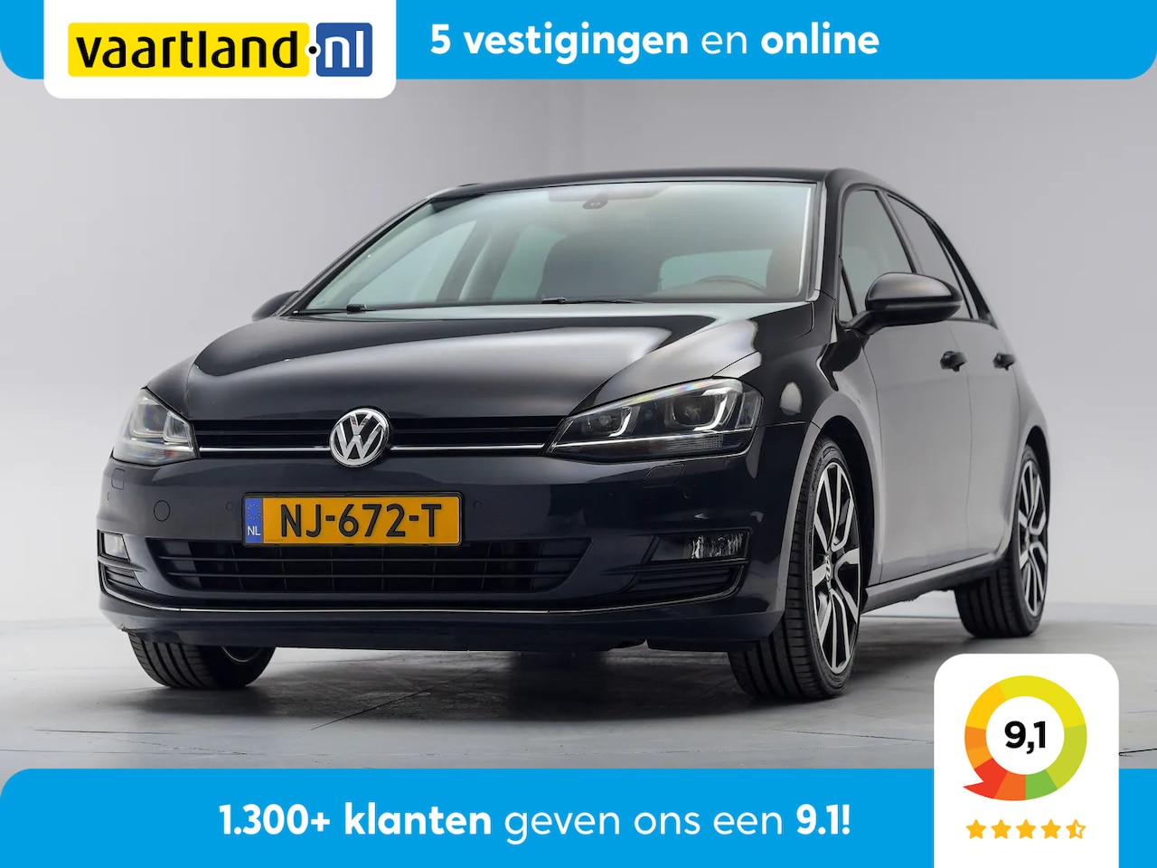 Volkswagen Golf - 1.4 TSI Highline Aut. [ Xenon Navi Stoelverwarming ] - AutoWereld.nl