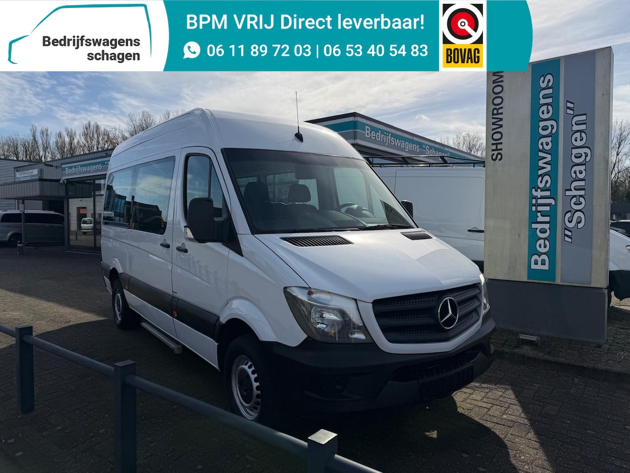 Mercedes-Benz Sprinter - 314 CDI L2H2 E6 Rolstoelbus | 9 Personenbus | Invalide Lift - AutoWereld.nl