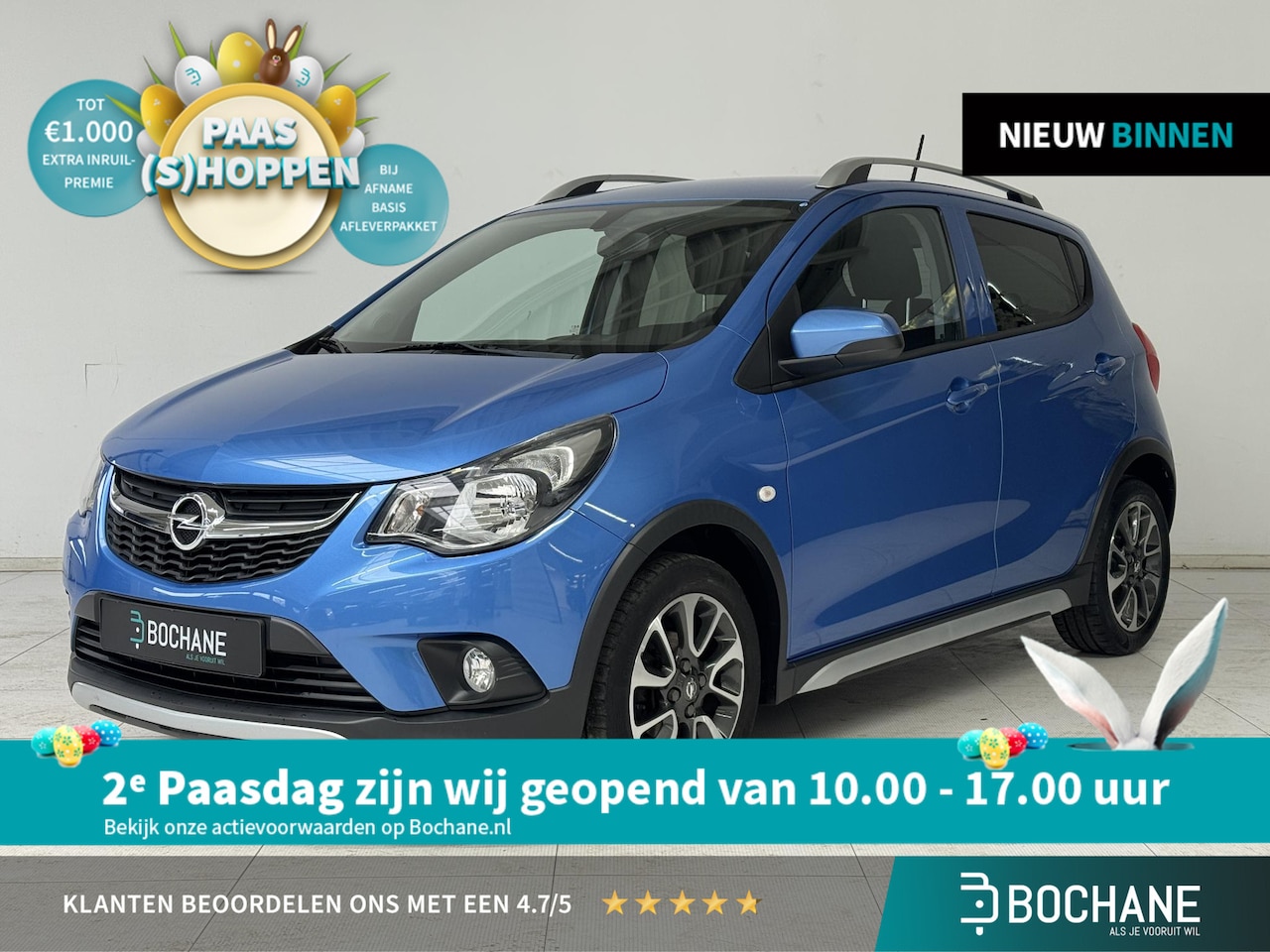 Opel Karl - 1.0 Rocks Online Edition | Automaat | Apple CarPlay / Android Auto | Navigatie | Cruise Co - AutoWereld.nl