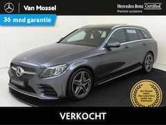 Mercedes-Benz C-klasse Estate - 200 Premium Plus Pack Panoramadak / Parkeercamera / Semi-Elektrische stoelen / Artico Lede