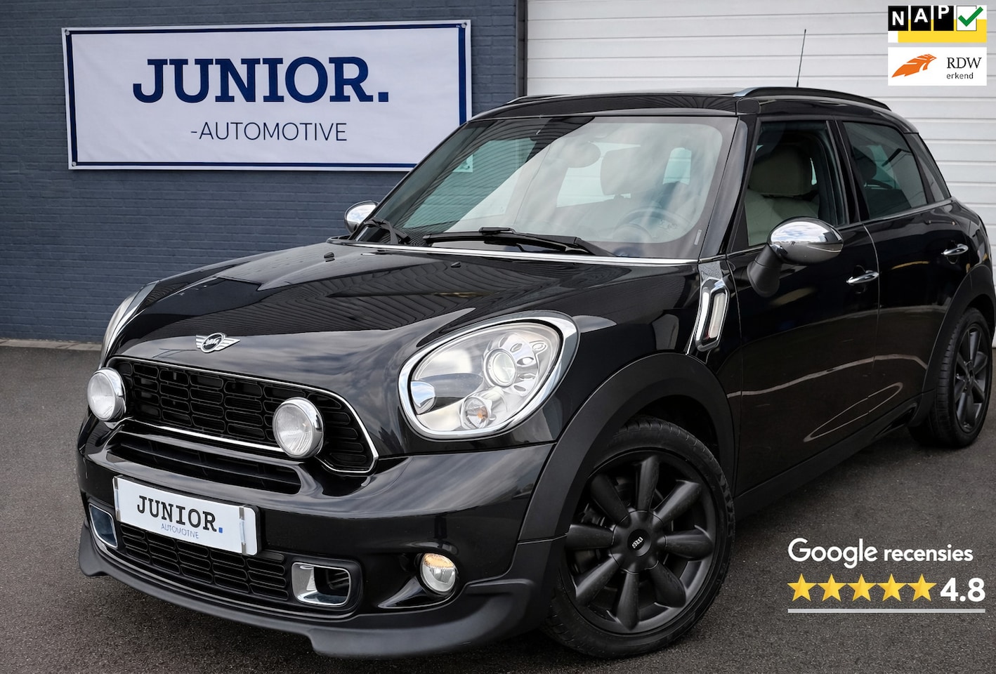 MINI Countryman - Mini 1.6 Cooper S Chili JCW/PANORAMA/AUTOMAAT/KEYLES/LEDER - AutoWereld.nl