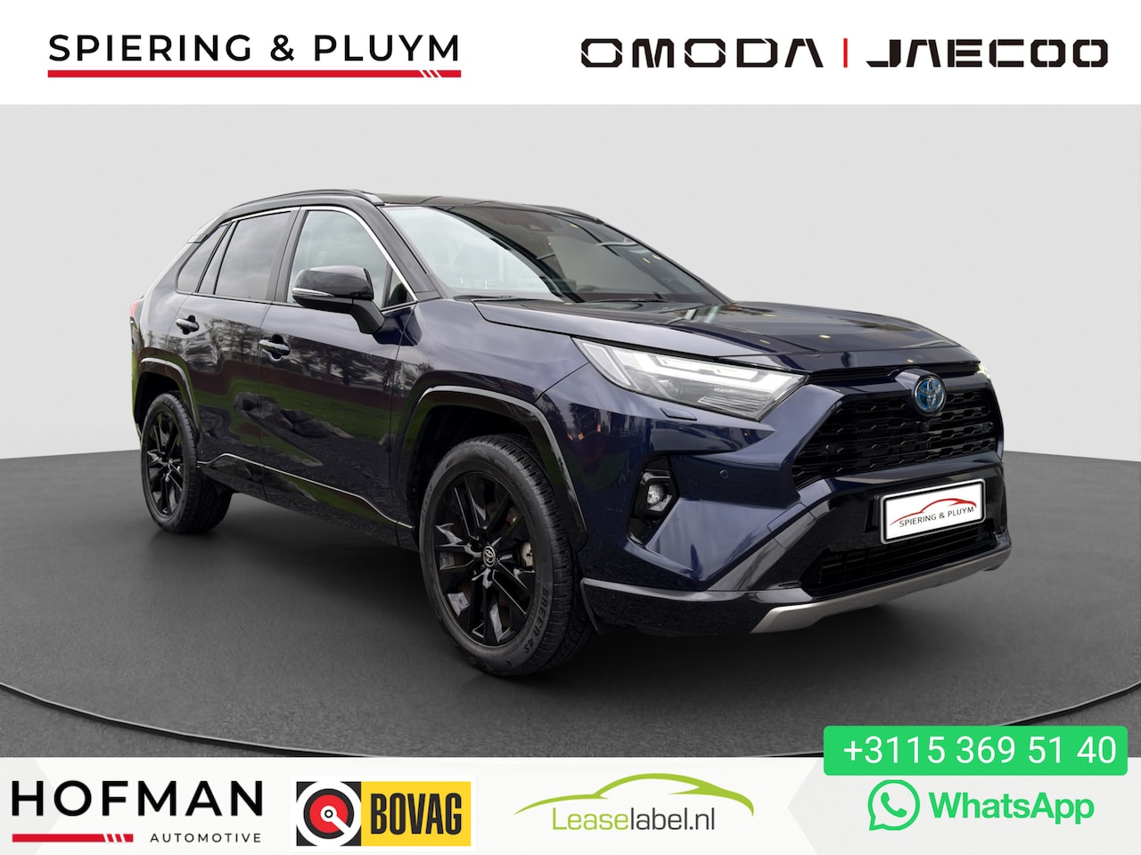 Toyota RAV4 - 2.5 Hybrid Style Two-tone | Half leder | JBL | Stuur verw. | Carplay - AutoWereld.nl