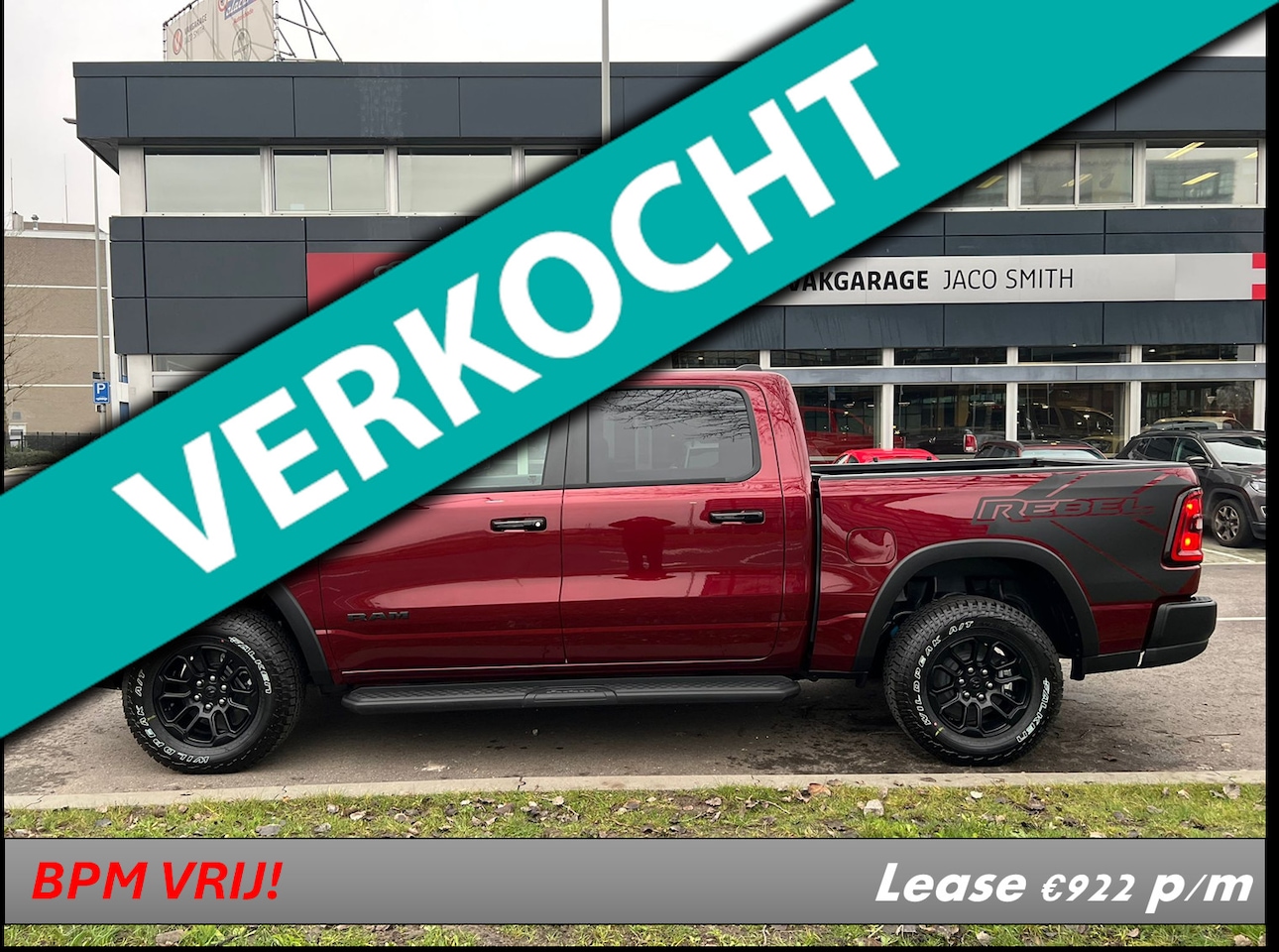 Dodge Ram 1500 - Dodge REBEL1500 2025 HURRICANE twin-turbo REBEL KW edition 4x4 - AutoWereld.nl