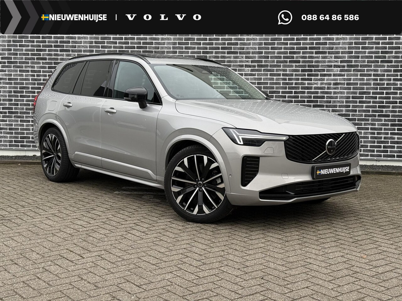 Volvo XC90 - 2.0 T8 Plug-in hybrid AWD Ultra Dark | PHEV | Luchtvering | Head-up Display | 360 Graden C - AutoWereld.nl