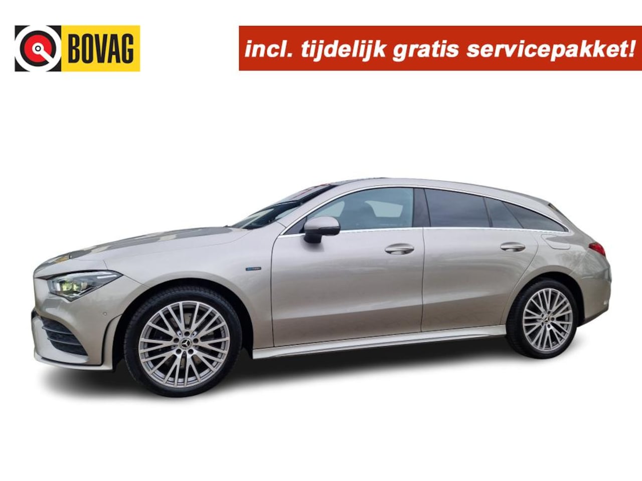 Mercedes-Benz CLA-Klasse - 250 E Premium Plus AMG Line Panorama Burmeister Navi Camera Top! - AutoWereld.nl