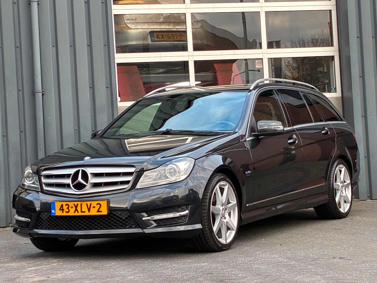 Mercedes-Benz C-klasse Estate - 180 Avantgarde Automaat Amg pakket Leder Xenon Clima Cruise - AutoWereld.nl