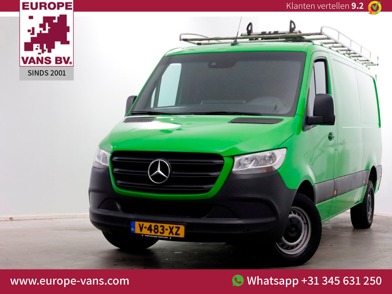 Mercedes-Benz Sprinter - 314 CDI 143pk 7G Automaat L2H1 Airco/Camera/Inrichting 06-2019 - AutoWereld.nl