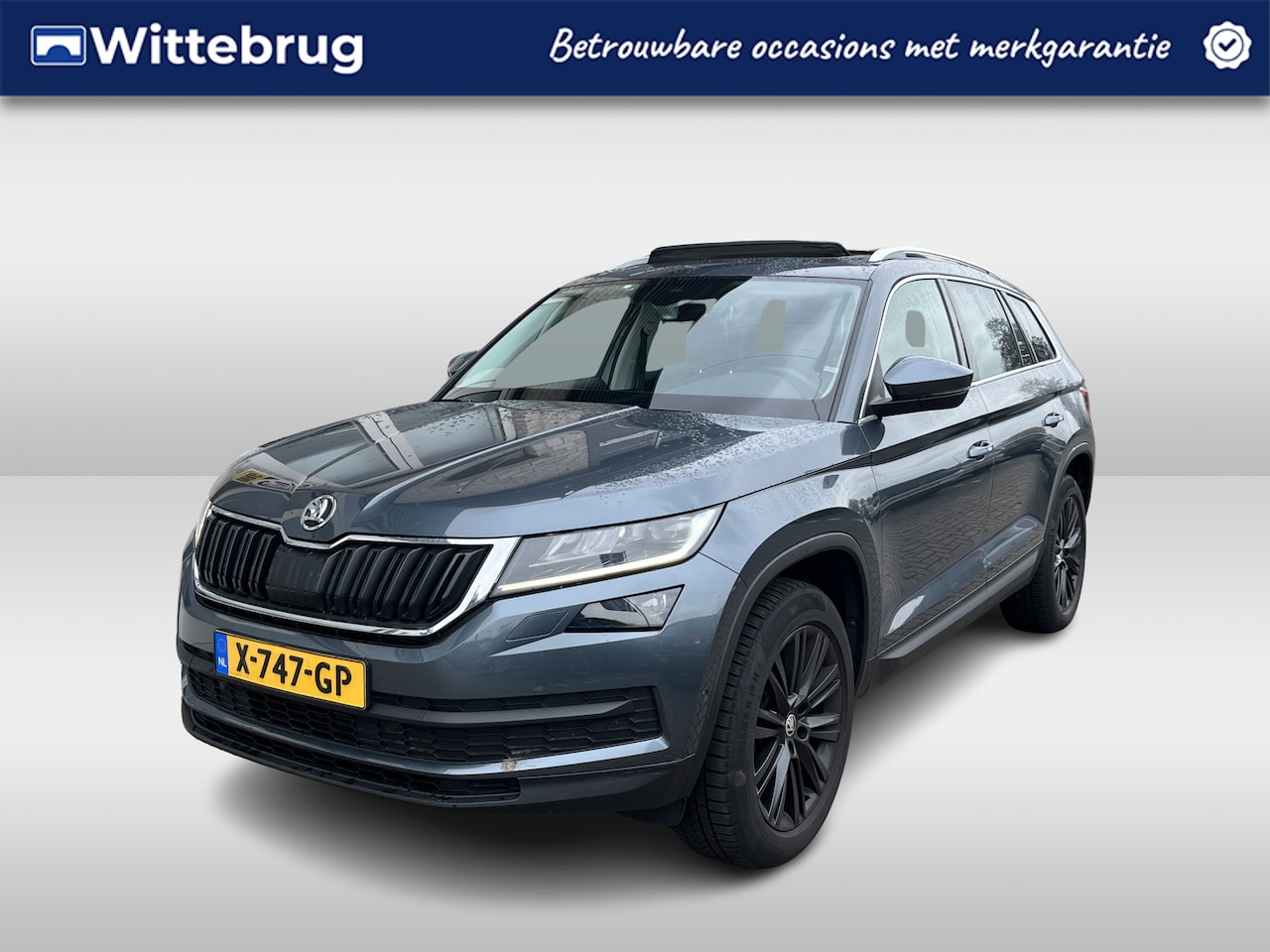 Skoda Kodiaq - 2.0 TSI 4x4 Style / AUTOMAAT/ 190 PK/ PANO/ ELEK. TREKHAAK/ CAMERA/ PARK. SENSOREN/ MEMORY - AutoWereld.nl