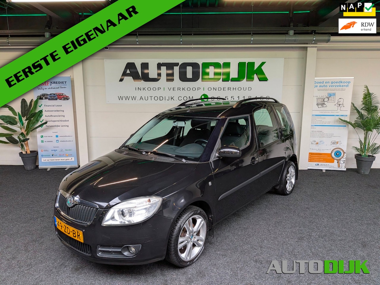 Skoda Roomster - 1.4-16V Sport|Trekhaak|Cruise|Airco|1e Eig. - AutoWereld.nl