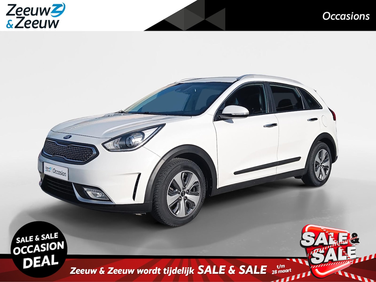 Kia Niro - 1.6 GDi Hybrid DynamicLine | Trekhaak | Camera | Navigatie | - AutoWereld.nl