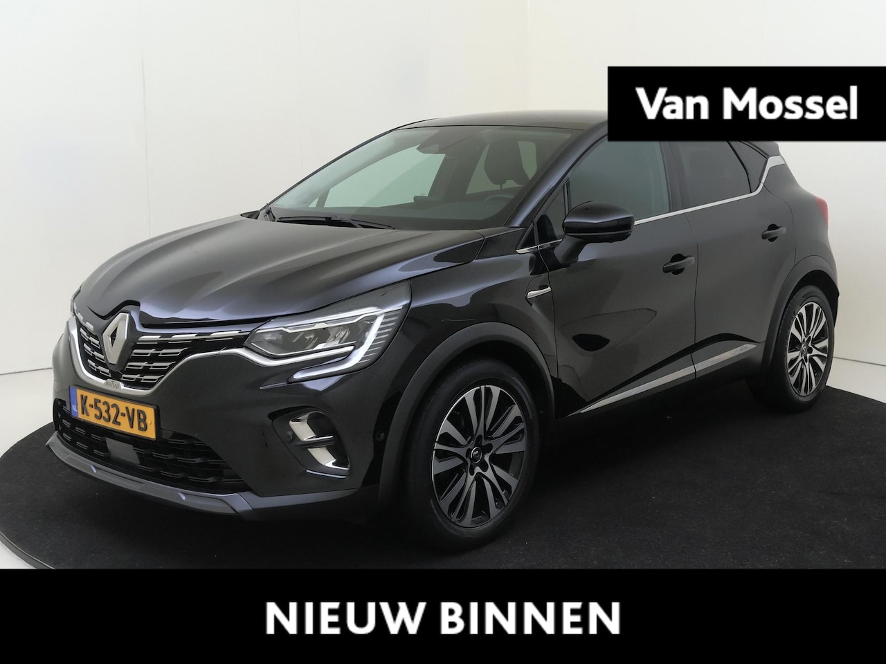 Renault Captur - 1.3 TCe 140 PK Initiale Paris | Automaat | Navigatie | Airco | Parkeersensoren Voor + Acht - AutoWereld.nl