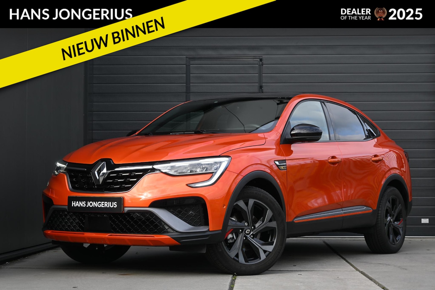 Renault Arkana - E-Tech Hybrid 145 RS Line | TREKHAAK | CAMERA | STUUR/STOELVERWARMING | LEDER | NAVI | ADA - AutoWereld.nl