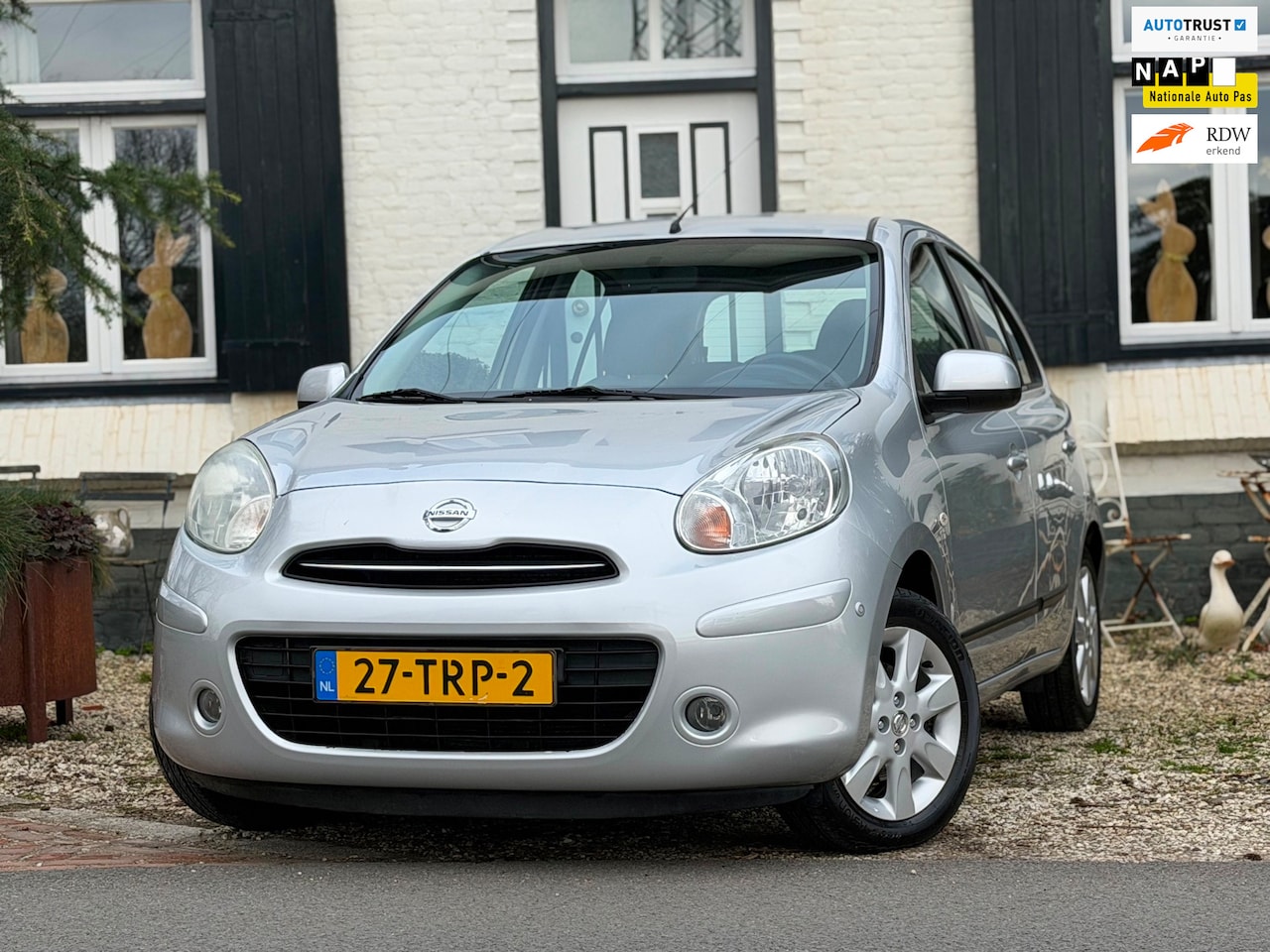 Nissan Micra - 1.2 DIG-S Connect Edition|Airco|Navi|Bluetooth|Nette auto! - AutoWereld.nl