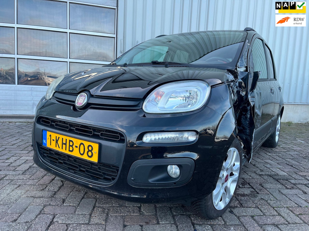 Fiat Panda - 0.9 TwinAir Sempre - Linker Zijschade - Ophanging Schade - AutoWereld.nl