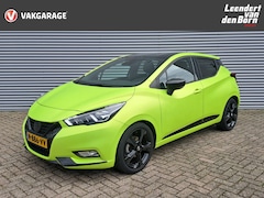 Nissan Micra - 1.0 IG-T N-Sport AUTOMAAT gewrapt in Matt Lizard Lime (PWF) | Navigatie | Camera | Climate