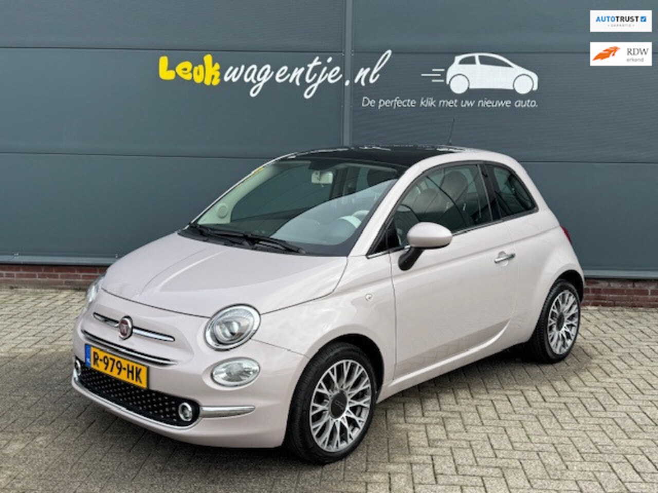 Fiat 500 - 1.2 Star *leder *carplay *climate *cruise *16 inch - AutoWereld.nl