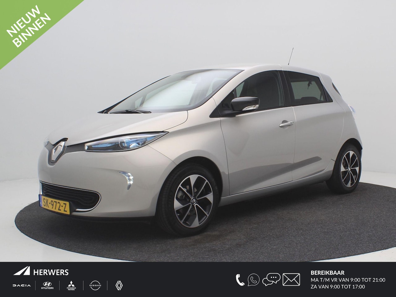 Renault Zoe - Q90 Intens Quickcharge 41 kWh (Batterijhuur) / Navigatie / Cruise Control / SoH 88% / Hist - AutoWereld.nl