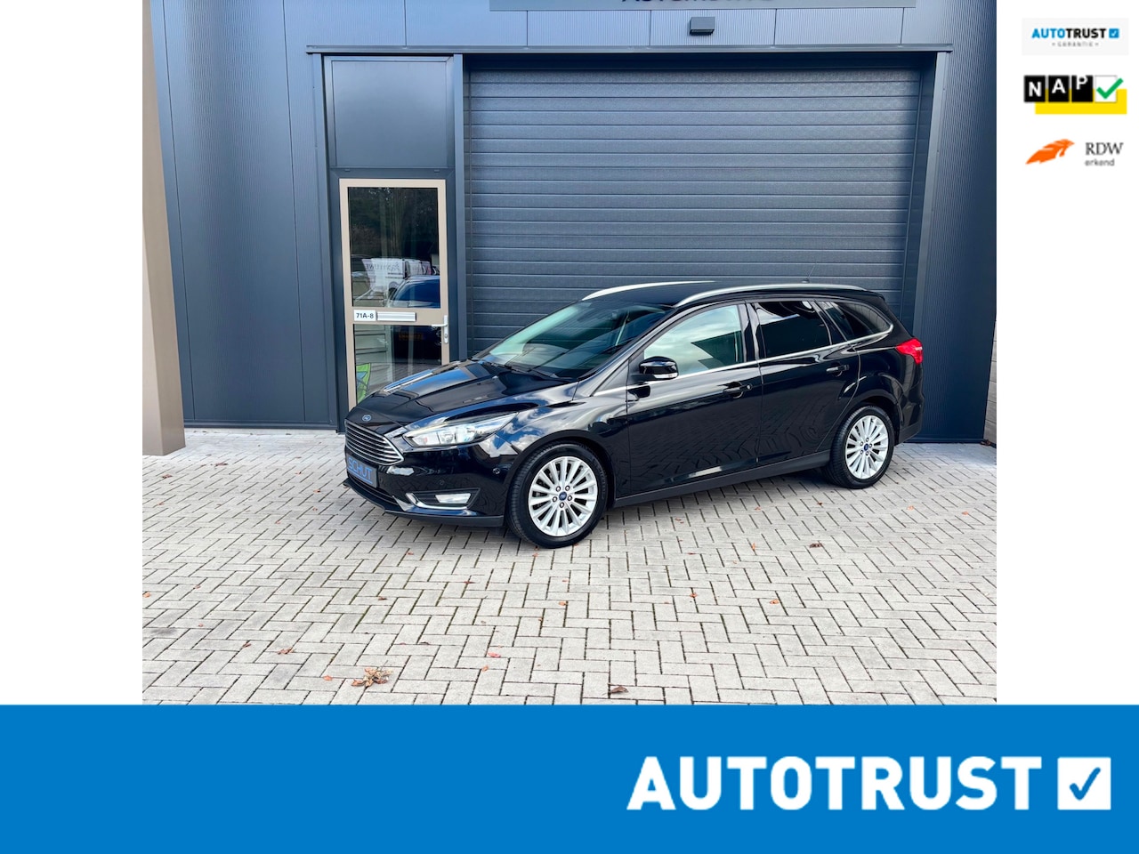 Ford Focus Wagon - 125pk Titanium D. RIEM V.V. | CLIMA | CRUISE CONTROL | PARKASSIST | STUURBEDIENING | NAVI - AutoWereld.nl